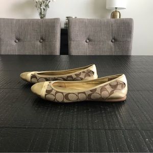 Coach ballet flats